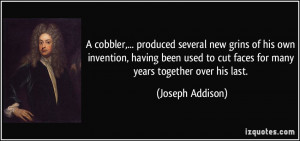 cobbler,... produced several new grins of his own invention, having ...