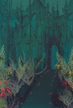 ... illustration from The Little Mermaid by Hans Christian Andersen