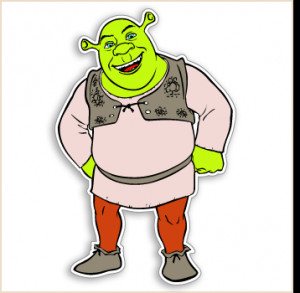 Shrek Cartoons, Cartoons Stickers