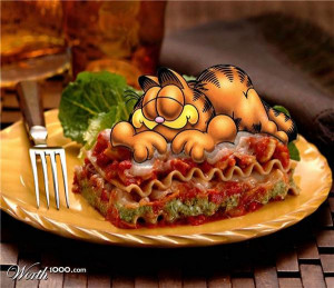 Garfields Favorite Food Lasagna photo