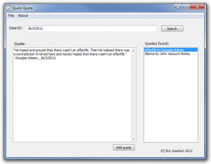 Quick Quote: Easily Save, Retrieve & Manage Your Favorite Quotes