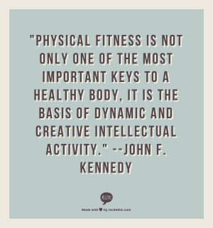 ... Physical Fitness MEANS TO YOU and you will be entered in our February