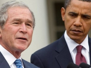Poll: More Voters Like Bush Than Obama