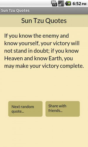 Sun Tzu Quotes - screenshot