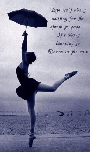 love dancing in the rain
