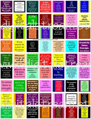 Mostly Short Quotes Digital Collage Sheet 1x1 Inch Squares 63 ...