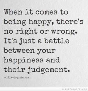 Quote About Right Judgment