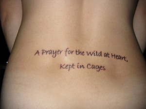 Uncaged Prayer Quote