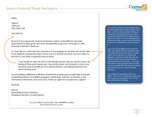 cygresearch.comBurk's Blog » Blog Archive » Donor-Centered Thank You ...