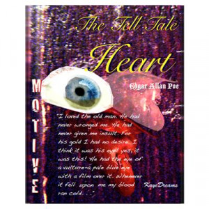 The Tell Tale Heart image with quote related to Motive