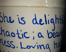 ... -painted quote mug ~ 