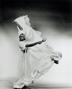 April Berry as part of Katherine Dunham’s dance work Shango, 1987 ...
