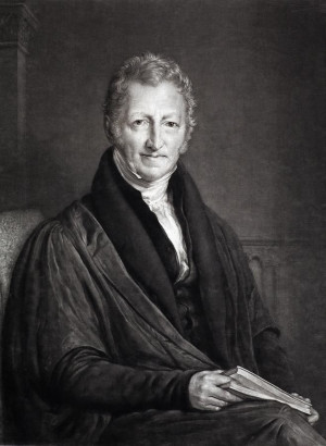 ... Malthus http://www.brainyquote.com/quotes/authors/t/thomas_malthus