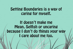 Giving Quotes And Setting Healthy Boundaries