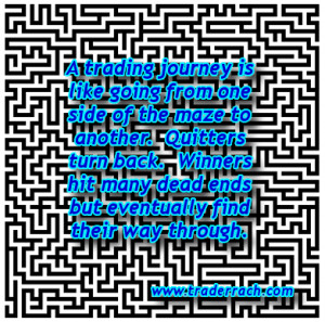 Trading Journey is Like Going From One Side of the Maze to Another ...