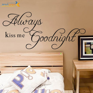 Kissing Quotes Kiss me goodnight quote
