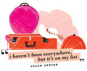 love that quote by Susan Sontag .
