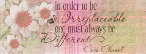 Coco Chanel Quotes Cover - Facebook timeline covers maker