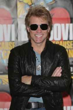 ... is Jon Francis Bongiovi Jr. Bon Jovi With His Famous Smile Bon Jovi
