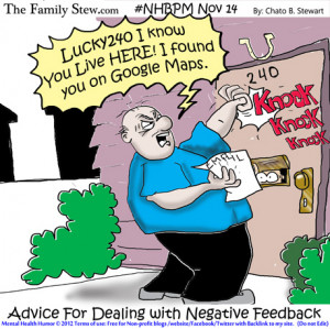 ... health humor - Family Stew - Advice for dealing with negative comments