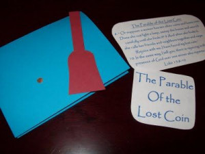 April's Homemaking: Parable of the Lost Coin Craft Lost Coins ...