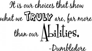 Harry Potter Quotes Dumbledore Words