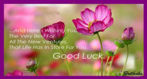 Wish someone on their new ventures with this vibrant ecard.