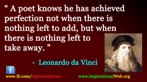 Famous Quotes By Leonardo Da Vinci