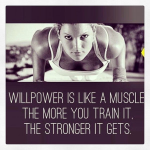 willpower #fitness #muscle