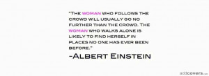 Woman who walk alone {Inspirational Facebook Timeline Cover Picture ...