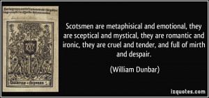 More William Dunbar Quotes