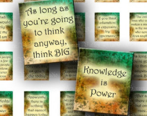 Digital Images Collage Sheet Interesting Quotes Famous Sayings Phrases ...