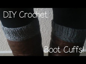 DIY Crochet Boot Cuffs #Christmas #thanksgiving #Holiday #quote