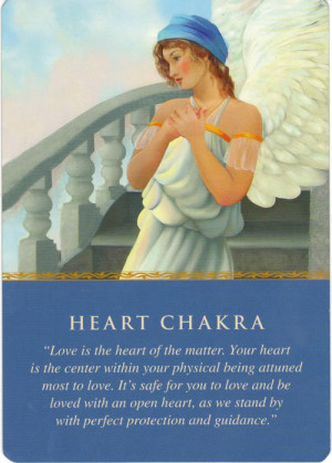 Angel Card of the Day :: Heart Chakra
