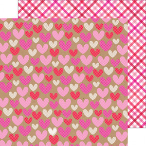Doodlebug Design - Sweetheart Collection - 12 x 12 Double Sided Paper ...