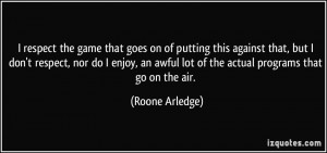 More Roone Arledge Quotes