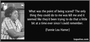 More Fannie Lou Hamer Quotes