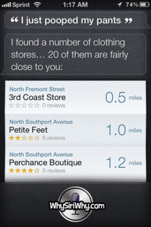 Top 10 Funniest SIRI Quotes