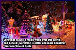 The message of Christmas is that the visible material world is bound ...