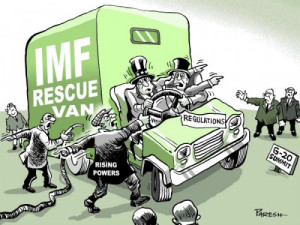 IMF by Paresh Nath, The Khaleej Times, UAE
