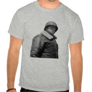 George Patton and quote - grey T Shirt