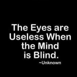 Keep your mind's eye open...