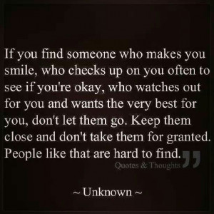 Someone who makes you smile