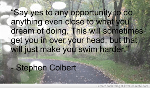 Stephen Colbert Quote