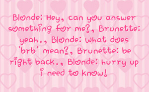 blonde friendship quotes