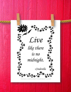 Cinderella Quote Famous Quotes Quote Print by WeLovePrintableArt, $5 ...