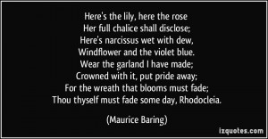 Quotes by Maurice Baring