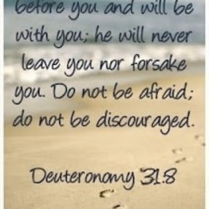 Do not be afraid!