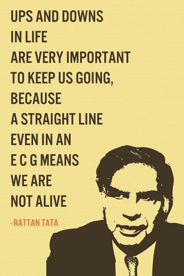 Ratan Tata Quote Photographic Paper 36 inch X 24 inch available at ...