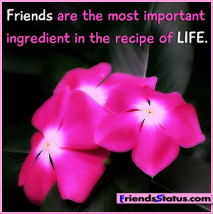 Wallpapers of friendship quotes the recipe of LIFE
